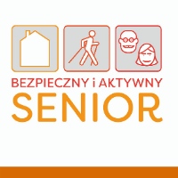 Logo kampanii "Bezpieczny i aktywny senior"